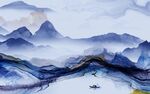 最新 极简中式山水 TiF分层
