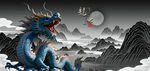 龙中国龙雕塑