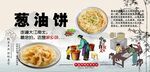 葱油饼背景墙