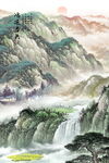 玄关山水画