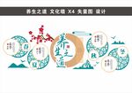 养生之道文文化墙