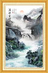 国画山水画