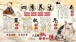 四季养生背景墙