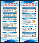 健康教育知识展架