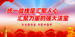 统一战线海报