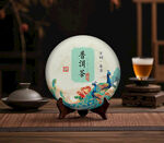 茶饼包装  下载为展开图