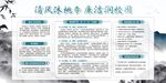 清廉廉政校园展板