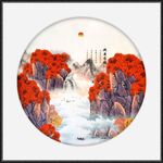 鸿运当头国画
