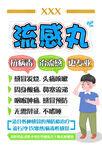 药品POP手绘海报