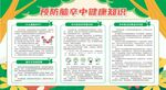 预防脑卒中宣传栏展板