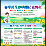 春季疾病预防知识宣传栏