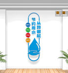 节约用水文化墙