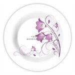 紫色花纹