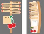 樱桃 指引牌