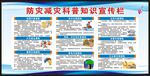 防灾减灾宣传栏