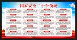 全民国家安全教育日宣传栏