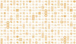 中国福字底纹边框