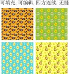 卡通水果图案 新鲜水果