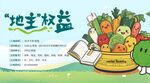 认领一分田地主权益宣传展板