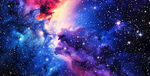 梦幻绚丽的深邃宇宙星空