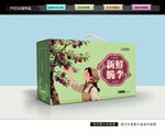 李子包装 黑布林礼盒