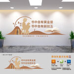 校园阅读文化墙
