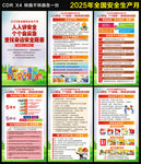 2025安全生产月海报