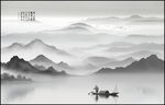 新中式禅意山水画