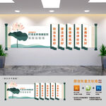 五好清廉医院展板文化墙