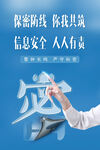 保密海报