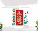 竖版廉政文化墙