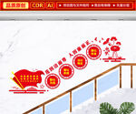廉政楼梯文化墙