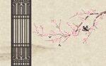 花鸟背景墙