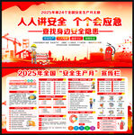 2025年安全生产月宣传栏