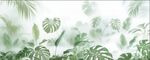 雾气磨砂膜效果绿植贴图