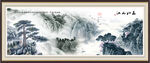 巨幅山水画国画