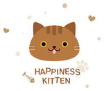 快乐小猫插画