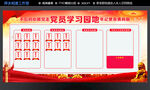 党员学习园地宣传栏