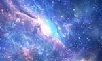 梦幻宇宙星空背景图