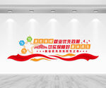 保障就业文化墙