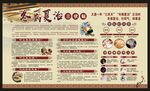 三伏天养生宣传栏
