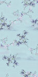 淡蓝底花卉图案纹理