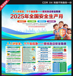 2025安全生产月展板
