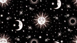 星空月亮图案背景设计