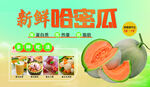 新鲜哈蜜瓜