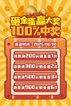 砸金蛋赢大奖活动海报