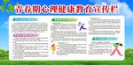 青春期心理健康教育宣传栏