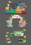 幼儿园开学毕业季活动物料