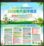 2025年环境日展板