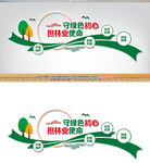 林业局标语文化墙